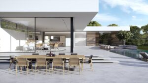 חלונות מינימל בבית פרטי